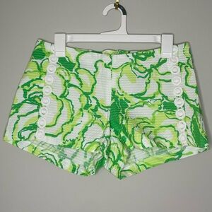 Lilly Pulitzer Liza 100% Cotton Shorts